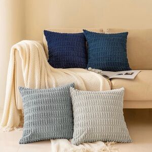 Throw pillow case set